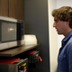 Illustration for article titled Coworker Apparently Just Going To Stare At Lunch In Microwave For Entire 3-Minute Cook Time